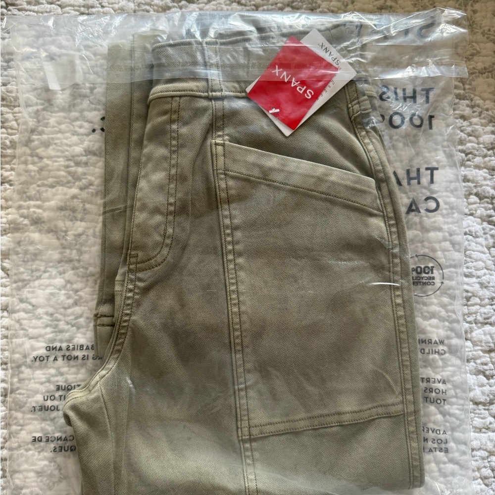 Spanx Stretch Twill Straight Leg Pant